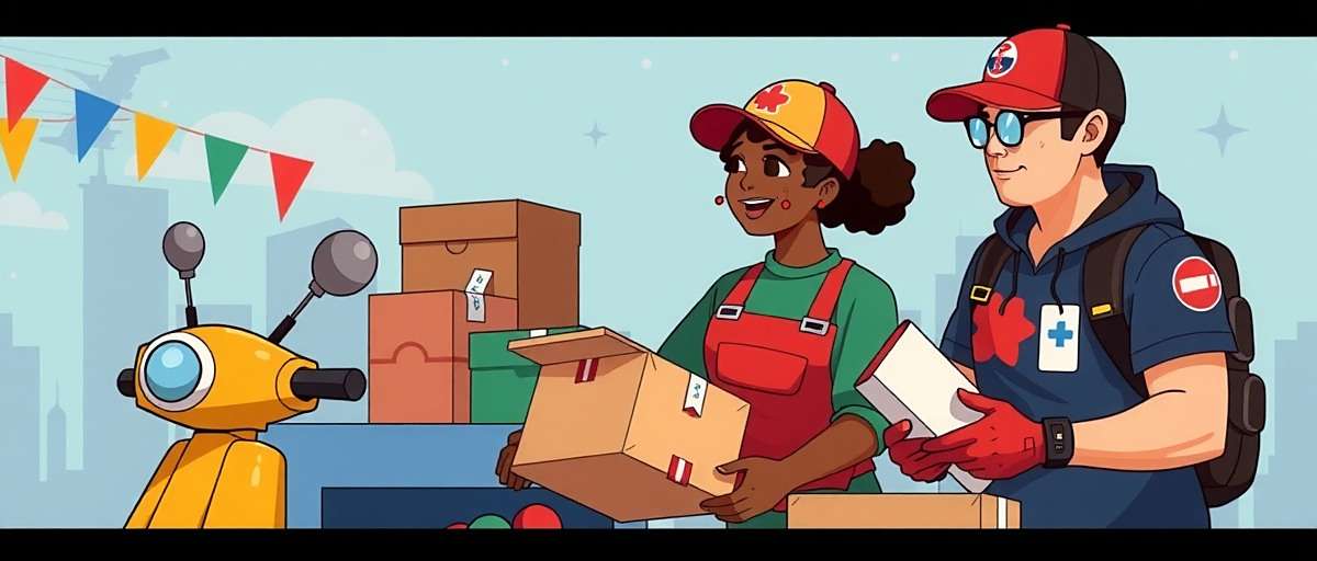 Delivery Blitz cultural impact showing real-world appreciation events for delivery workers inspired by the game